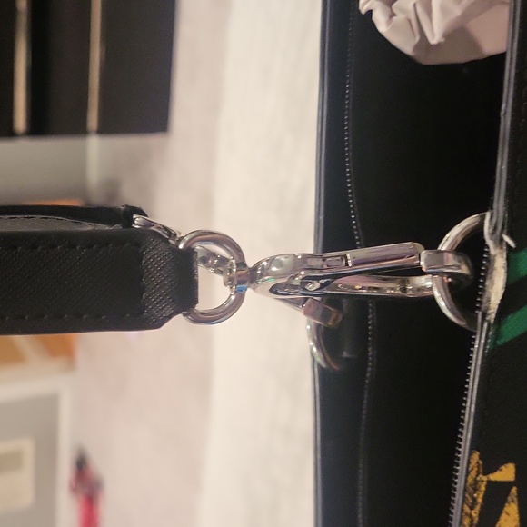 Karl Lagerfeld Black Multi Color Tote - Picture 15 of 16